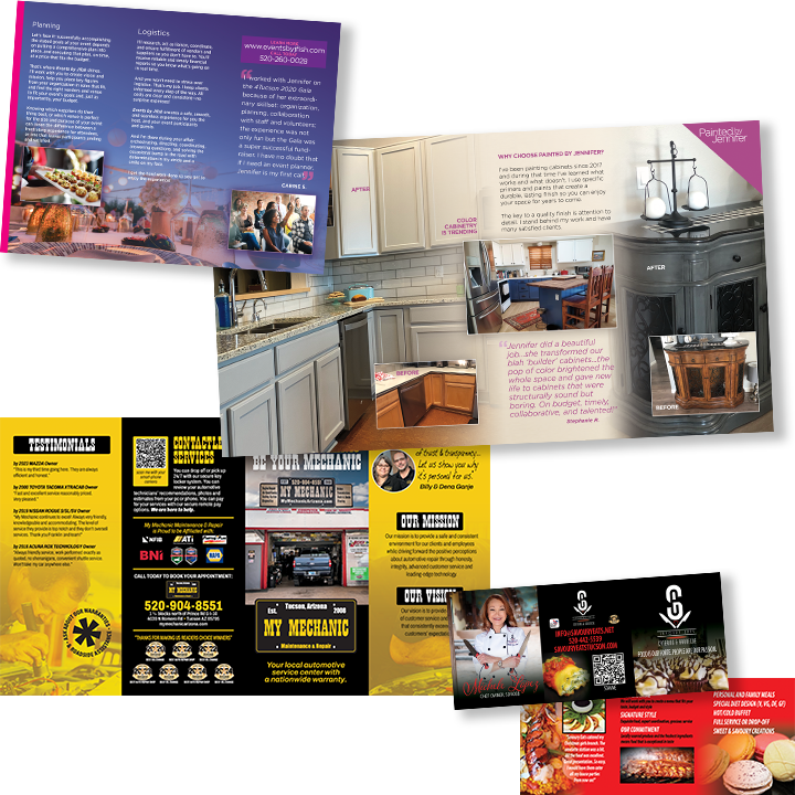 Samples of Brochures