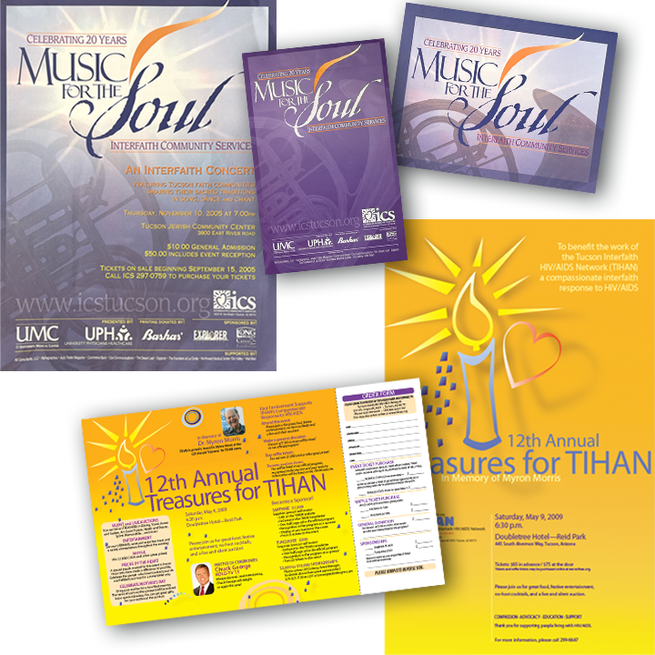 Samples of Invitation Packages/Event Promotions